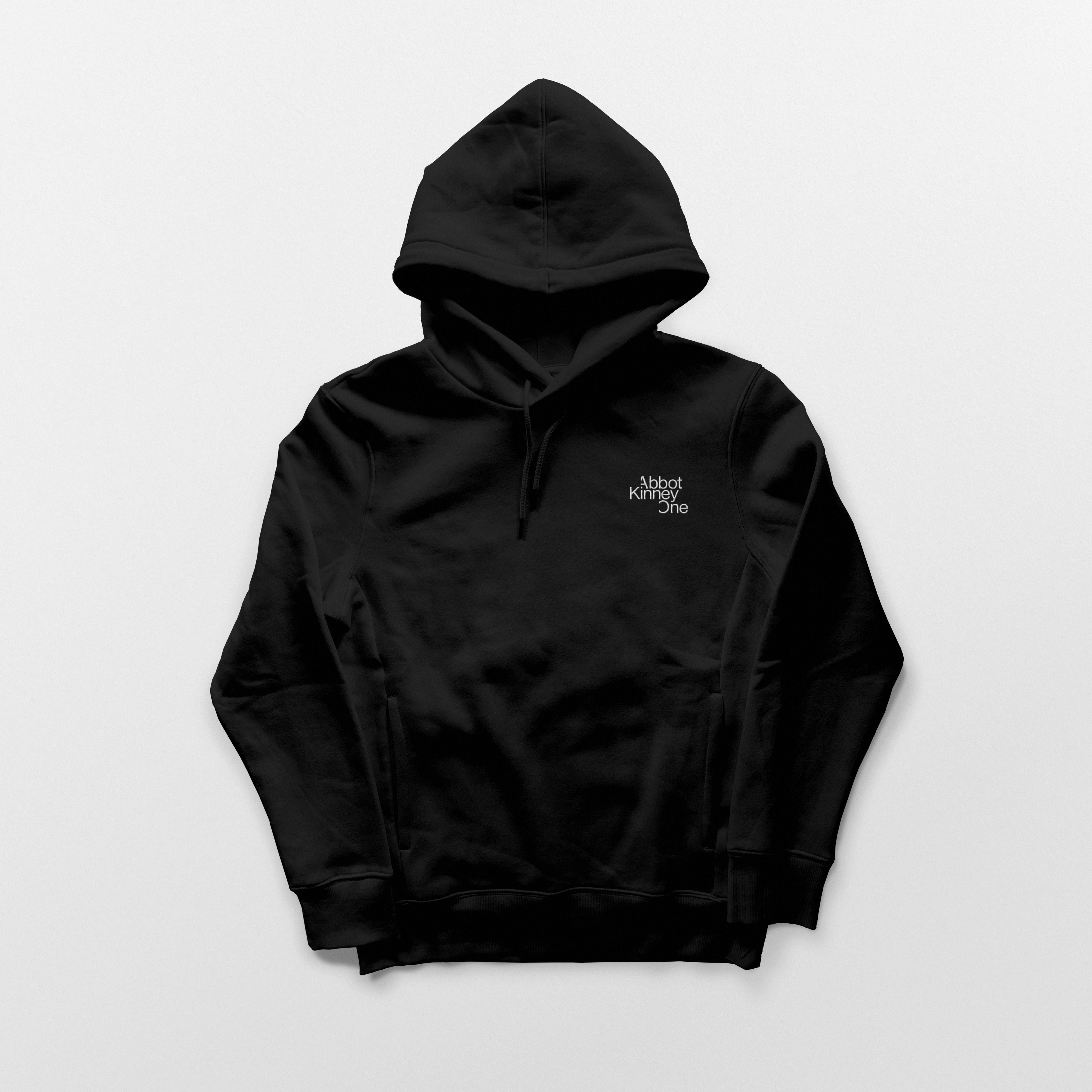 Abbot Kinney One - Black Hoodie